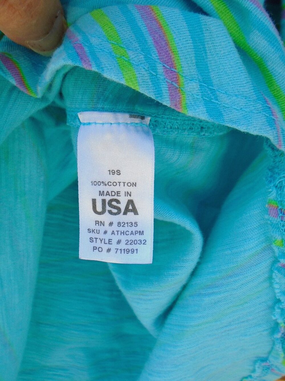 Catalina Tunic Luna 3/4 Sleeve Promenade *faint marks* front right hip see photo - Picture 6 of 6